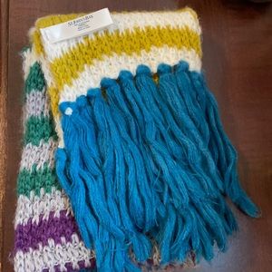 Multicolor Knit Scarf